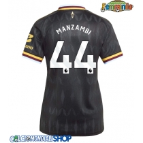 Maglie da calcio Aston Villa Johan Manzambi #44 Seconda Maglia Femminile 2026-27 Manica Corta